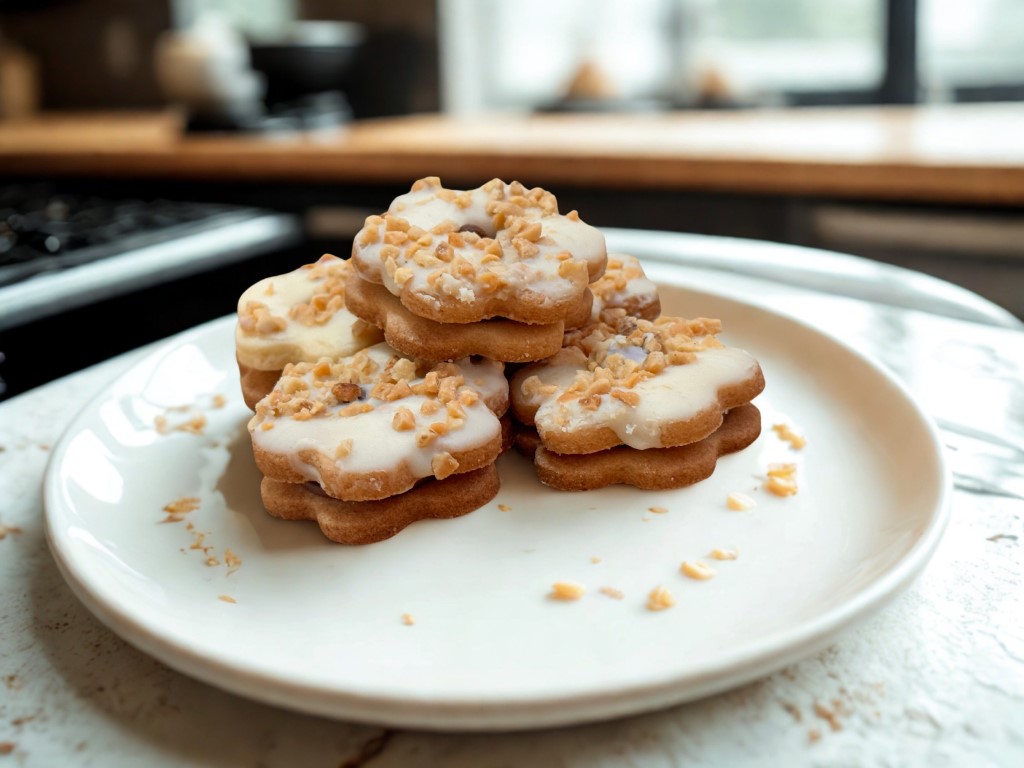 Rozetka z nadzieniem czekoladowym z polewą
